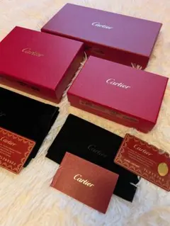 Cartier カルティエ ギフトボックスのみ 複数サイズセット - メルカリ