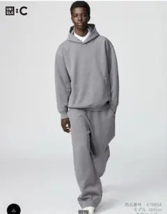 ユニクロc スウェットワイドパンツ xs