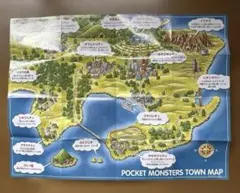 ポケットモンスターピカチュウバージョン マップ カントー地方 - メルカリ