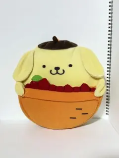 サンリオ ポムポムプリン 小物入れ ポーチ（壁掛け)