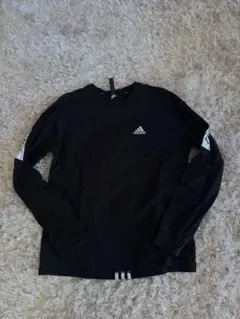 adidas 長袖 カットソー ブラック Sサイズ