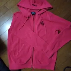 ✨パーリーゲイツ✨メッシュジップパーカー　ピンク　レディース　サイズ1