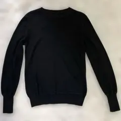 LAUTREAMONT 黒の長袖ニット サイズ38