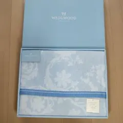 未使用　WEDGWOOD　ウェッジウッド　タオルケット　綿100％　日本製　西川
