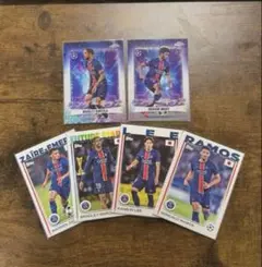 topps トレーディングカード パリサンジェルマンセット