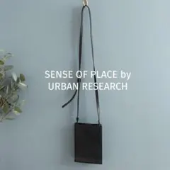 SENSE OF PLACE スマホショルダーバッグ ミニショルダー ポシェット
