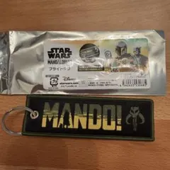 STAR WARS Mandalorian フライトタグ MANDO！