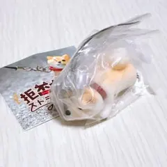 拒否犬ストラップ 断固拒否犬 白 ガチャガチャ