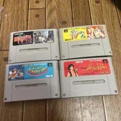 スーパーファミコンソフト4本