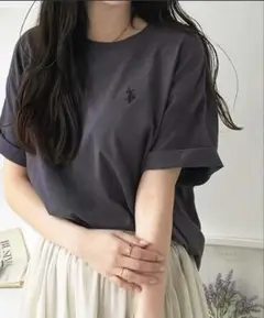 U.S. POLO ASSN. チャコール Tシャツ XL