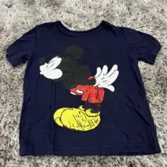 ミッキーマウス Tシャツ 5T ネイビーのサムネイル