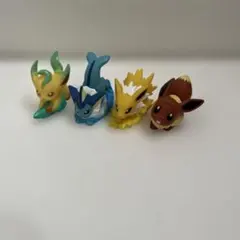 ポケモン キッズ フィギュア 指人形 イーブイ4体セット