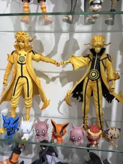 一番くじナルト　C賞ミナト・D賞ナルトフィギュア 2体セット 繋がる思い