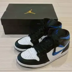 Air Jordan ハイカットスニーカー ホワイト/ブラック/ブルー　値下げ！