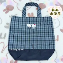 新品★ファミリア familiar シューズケースバッグ　黒系ファミリアチェック