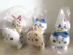 新品未使用　ぴーぽぽぬいぐるみ　ちいかわ　うさぎ　ハチワレ　3個セット