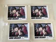 ウィンドブレーカー ウィンブレ サントリー ラベル缶 ステッカー 椿野佑　4枚