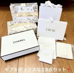 新品未使用　ディオール　DIOR シャネル ショッパー他 計8点￼￼