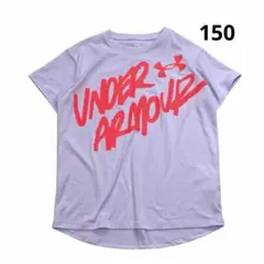 アンダーアーマー キッズ ジュニア半袖Tシャツ パープル
