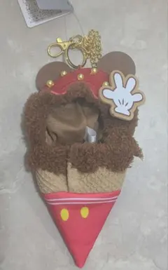 ディズニーストア　ミッキー キーホルダー・キーチェーン アイスクリーム