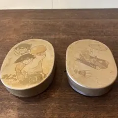 レトロお弁当箱　2点セット