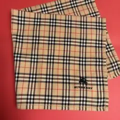 BURBERRY ハンカチ ノバチェック 刺繍ロゴのサムネイル
