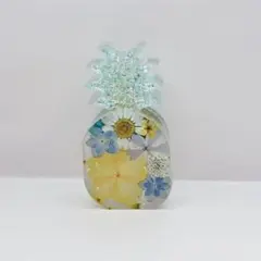 パイナップル　固まるハーバリウム　オブジェ
