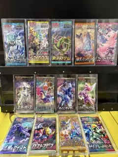 ポケモンカードゲーム 未開封パック 13パック 2021-2023