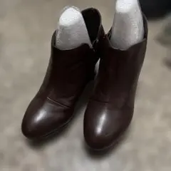 【新品未使用】GLACIER ブラウン レザー アンクルブーツ