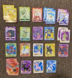 丸美屋ポケモンカレー　シール　19種類