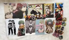 ヒロアカ ポストカード カード ステッカー セット