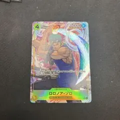 美品　ロロノア・ゾロ 神の島の冒険　4コスト 6000パワー　SRパラレル