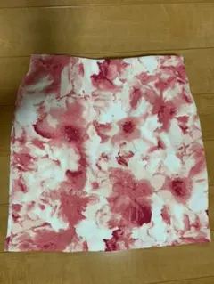 Delyle Noir♡ミニスカート　花柄　白