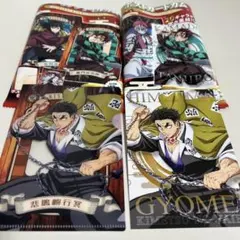 鬼滅の刃 ダイソー ダイカットクリアステッカーガム ポストカードガム 悲鳴嶼行冥