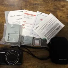 【中古】【並品】Canonコンデジ　Power shot SX60hs Canon PowerShot SX60 HS Black Digital Camera 16.8MP 65x zoom