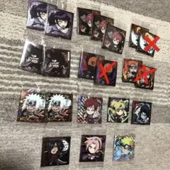 NARUTO ナルト疾風伝 にふぉるめーしょん 忍界シールウエハース まとめ売り