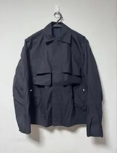 s*n様 UOMO掲載 LEMAIRE BOXY BLOUSONミッドナイトグリ - メルカリ