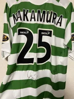06-07 セルティック 中村俊輔サイン入り実使用ユニフォーム上下 06-07 セルティック 中村俊輔サイン入り実使用ユニフォーム上下