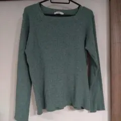 Discoat スクエアネック リブニット