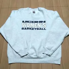 90s USA製 フルーツオブザルーム VINTAGE カレッジ スウェット L