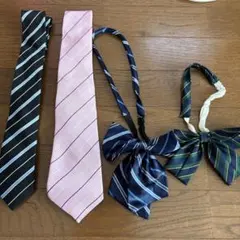 イベント　コスプレ用　文化祭　ネクタイ＆リボンセット