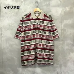 MOG イタリア製 総柄 ポロシャツのサムネイル