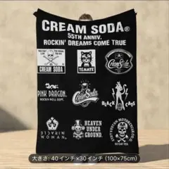 CREAM SODA 55周年記念 ブランケット