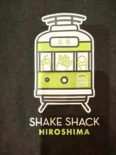 ​店舗限定　シェイクシャック 広島 Tシャツ S SHAKESHACK　路面電車