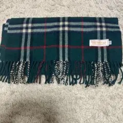 上質Burberry'sバーバリー カシミア 100%マフラー美品