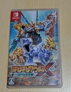 Switch ほねほねザウルスX 超合体!ビルド&バトル 中古美品