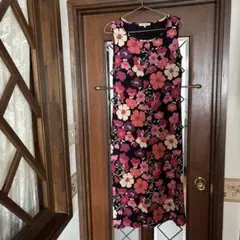【美品】LAURA ASHLEY 花柄 ノースリーブ ワンピース11のサムネイル