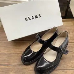 最終価格訳あり/Ray BEAMS レザーストラップシューズ 23.5 専用箱無のサムネイル