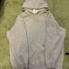 Carhartt グレー フード付きパーカー