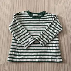 【petit main & Re.】　ボーダー長袖　100cm